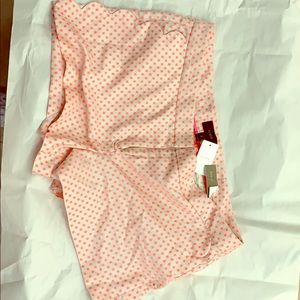 Pink Polka Dot J Crew Shorts